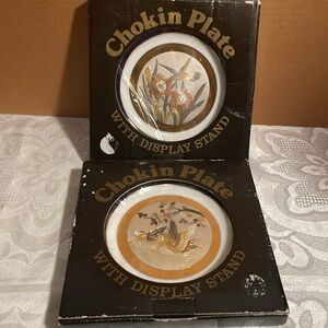 2 Choking Plates with Stands